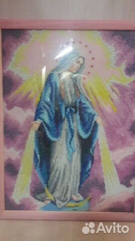 Икона вышитая бисером