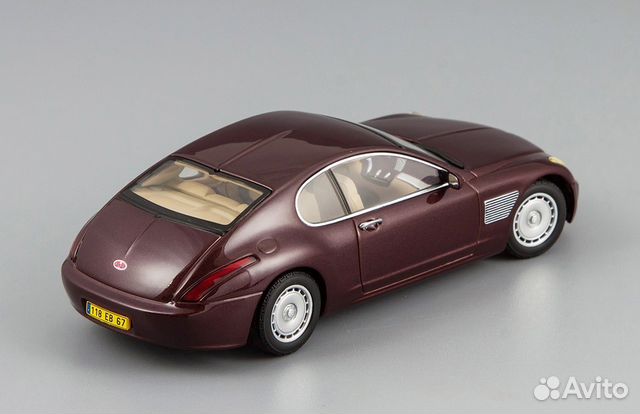 Autoart 1/43 Bugatti EB 118 Genf 2000 (Dark Red)