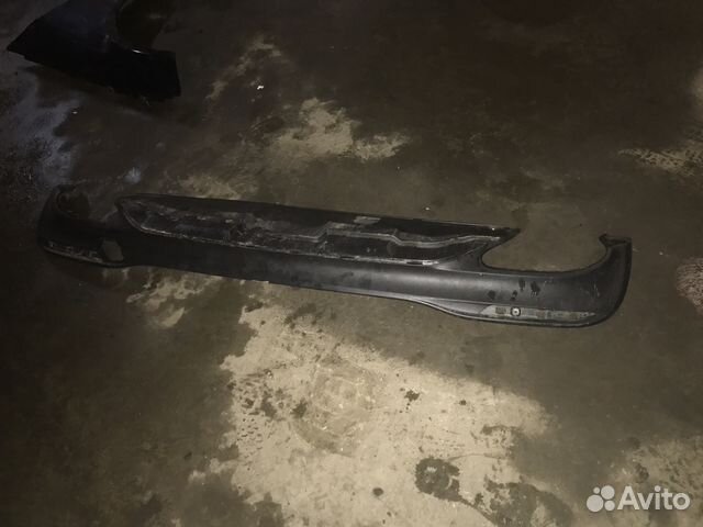 Юбка заднего бампера мерседес 166 GLS