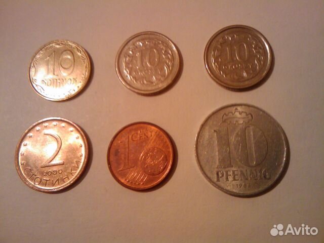 Монеты Иностранные, разные