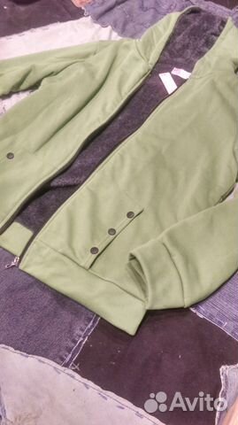 Теплая толстовка. Ветровка. 52р. Новая