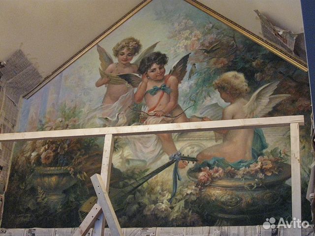 Картины, портреты на заказ,роспись стен