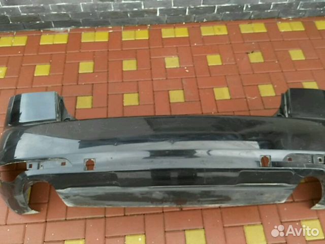 Бампер задний Мазда Сх7 CX-7 рестайлинг