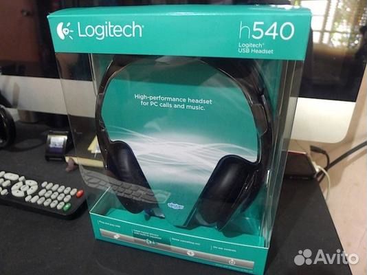 Наушники-гарнитура Logitech USB Headset H540 Новые