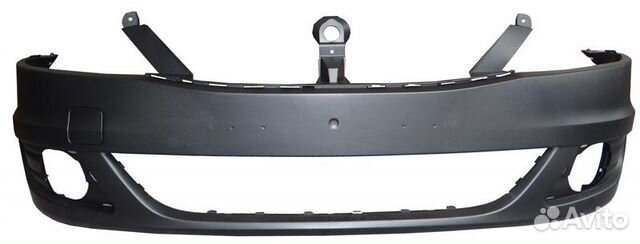 Передний бампер на Renault Logan 2010-2014