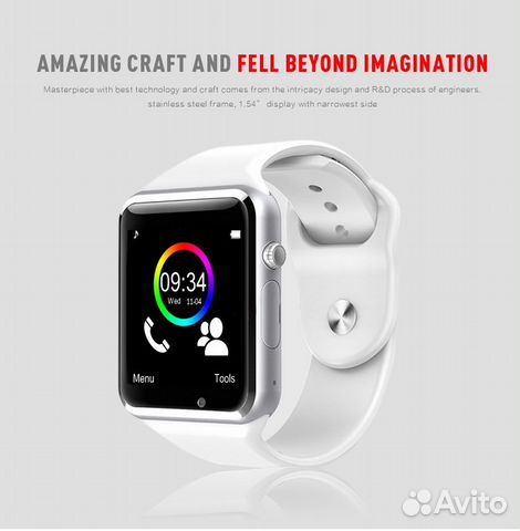 Умные часы телефон Smart Watch A1