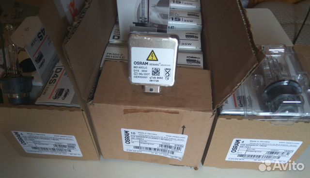 Новые ксеноновые лампы Osram с проверочным кодом