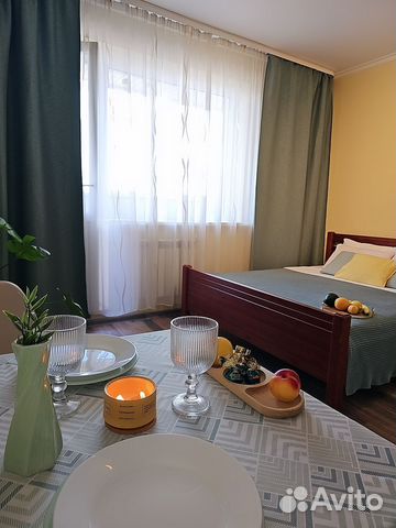 

Квартира-студия, 28 м², 1 кровать