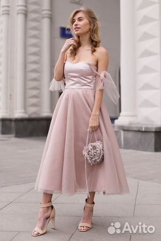 Платье с пышной юбкой t-skirt