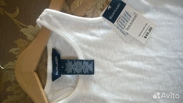 Платье летнее Polo Ralph Lauren 6лет Платье летнее Polo Ralph Lauren 6лет