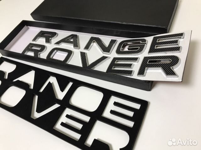 Эмблемы капот багажник Range Rover premium edition