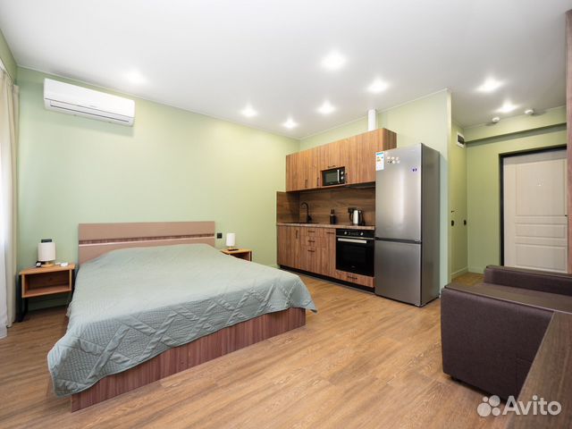 

Квартира-студия, 32 м², 2 кровати