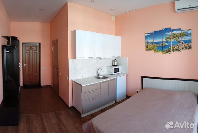 

Квартира-студия, 24 м², 2 кровати
