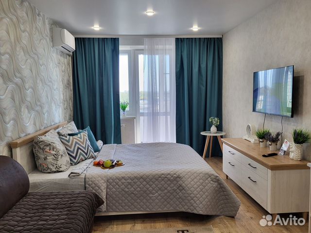 

1-к. квартира, 48 м², 2 кровати