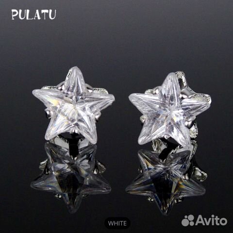 Новые серьги (6 цветов)