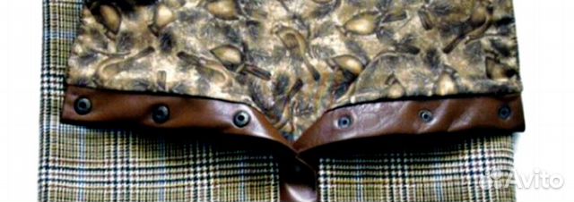 Шарф / Палантин - трансформер, натуральный твид