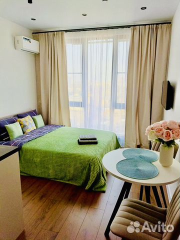 

Квартира-студия, 20 м², 1 кровать