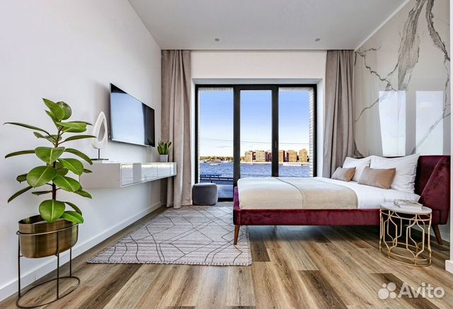 

Квартира-студия, 30 м², 1 кровать