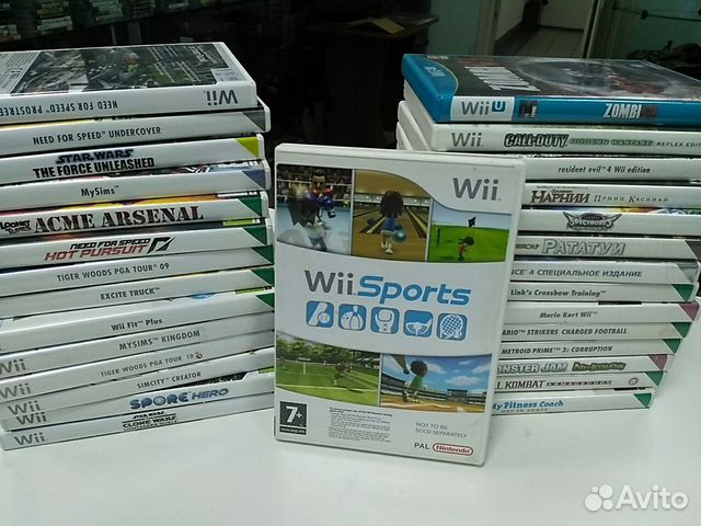 Wii Sports Wii I Drugie Diski Kupit V Moskve Bytovaya Elektronika Avito