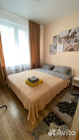 

1-к. квартира, 40 м², 2 кровати