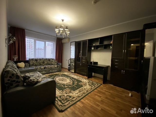 

1-к. квартира, 40 м², 2 кровати