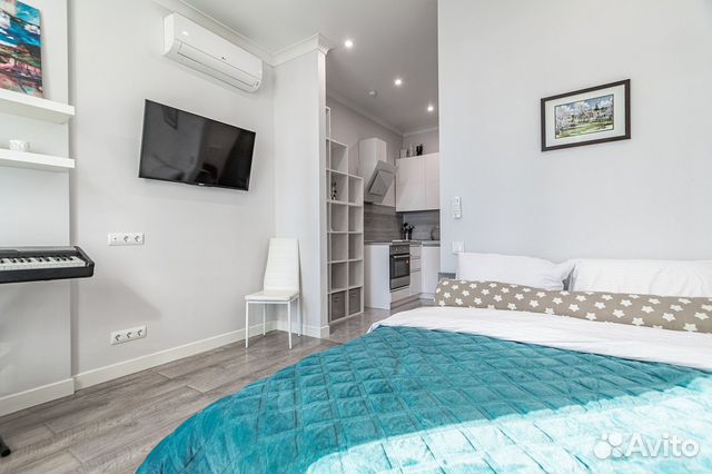 

Квартира-студия, 33 м², 1 кровать