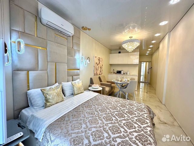

Квартира-студия, 30 м², 3 кровати