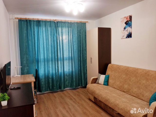 

1-к. квартира, 34 м², 2 кровати