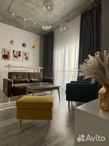 

Квартира-студия, 47 м², 2 кровати