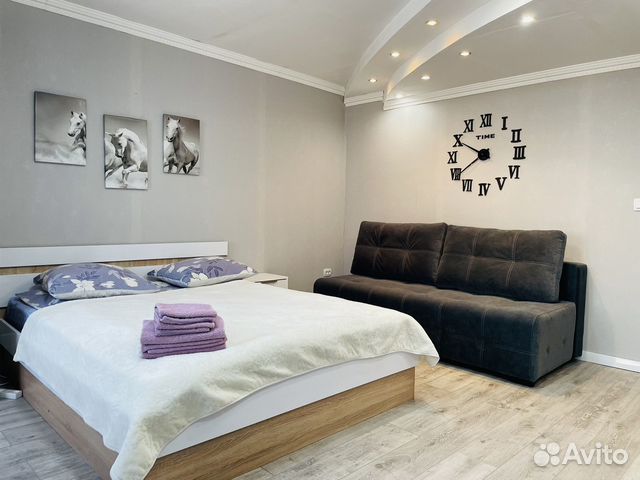 

Квартира-студия, 33 м², 2 кровати