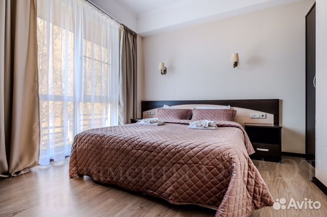 

1-к. квартира, 60 м², 2 кровати