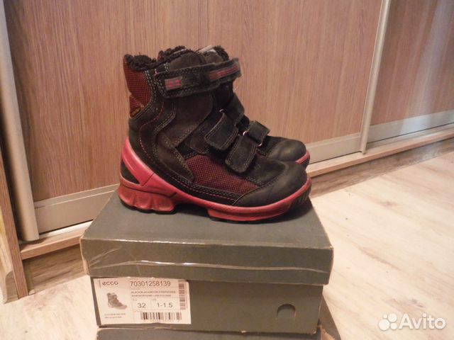 Зимние ботинки ecco Gore-Tex Зимние ботинки ecco Gore-Tex