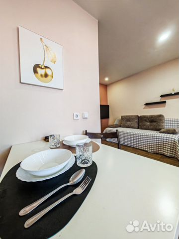 

Квартира-студия, 35 м², 2 кровати