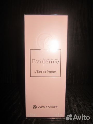 Парфюмерная вода Comme une Evidence Yves Rocher