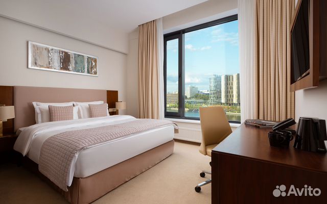 

Квартира-студия в апарт-отеле, 32 м², 2 кровати