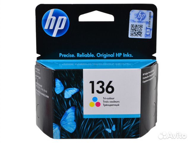 Оригинальный картридж HP 136 C9361 Оригинальный картридж HP 136 C9361