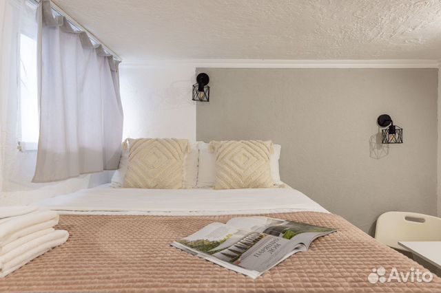 

Квартира-студия, 10 м², 1 кровать