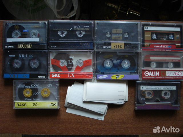 Аудиокассеты TDK, Denon,Sony, М К Ч и запись