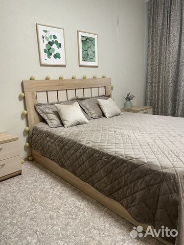 

1-к. квартира, 55 м², 3 кровати