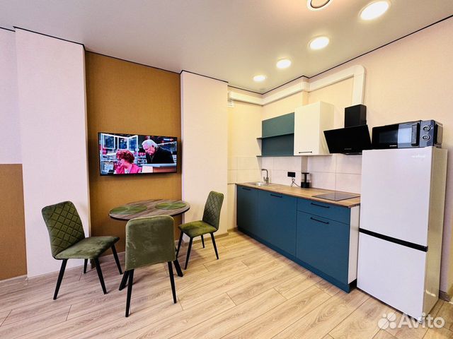 

Квартира-студия, 35 м², 2 кровати