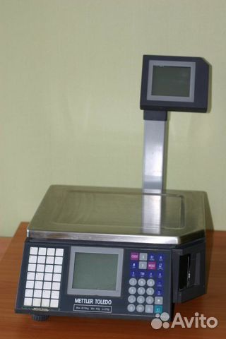 Весы с принтером печатью этикеток