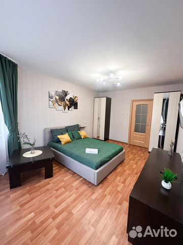

1-к. квартира, 40 м², 2 кровати