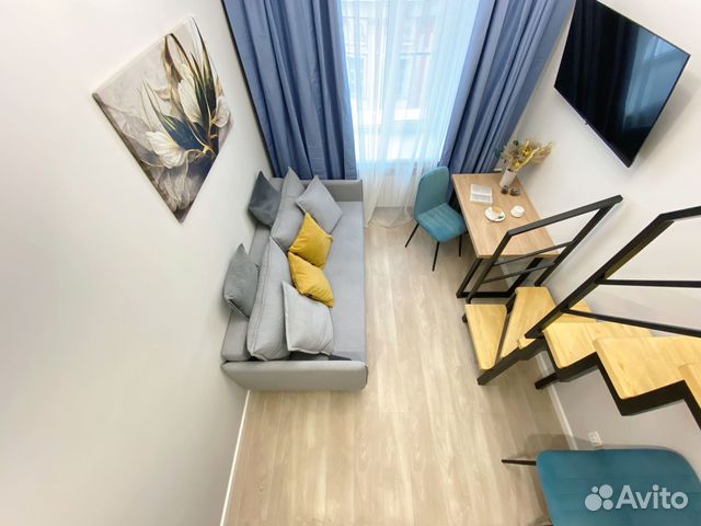 

Квартира-студия, 20 м², 2 кровати