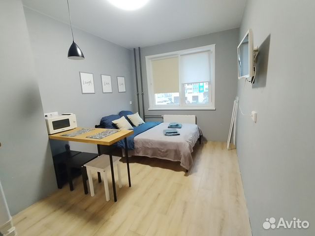 

Квартира-студия, 21 м², 2 кровати