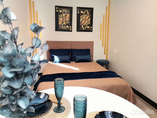 

Квартира-студия, 32 м², 2 кровати