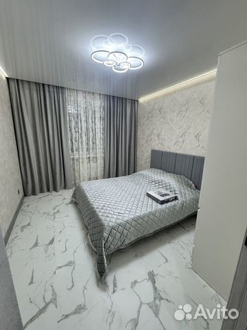 

2-к. квартира, 52 м², 2 кровати