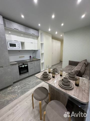 

1-к. квартира, 30 м², 2 кровати