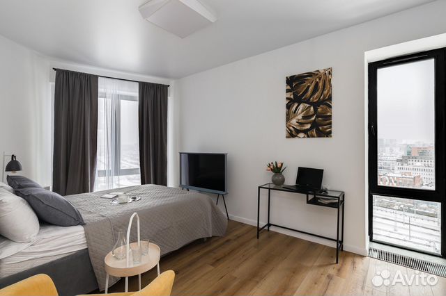 

1-к. квартира, 42 м², 2 кровати
