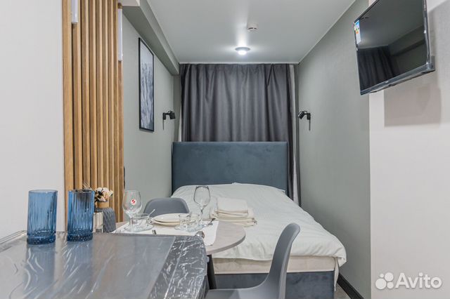 

Квартира-студия, 10 м², 1 кровать