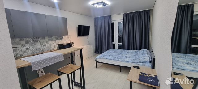 

Квартира-студия, 30 м², 2 кровати